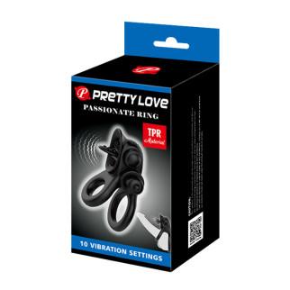 Ерекційне віброкільце PRETTE LOVE PASSIONATE RING  18+ - Інтернет-магазин спільних покупок ToGether