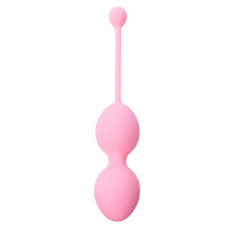 Вагінальні кульки Silicone Kegel Balls 36mm 165g Pink Boss Series  18+ - Інтернет-магазин спільних покупок ToGether