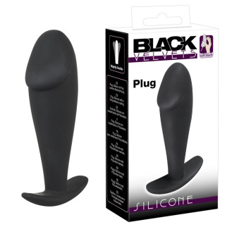 Анальна пробка - Black Velvets Butt Plug 18+ - Інтернет-магазин спільних покупок ToGether