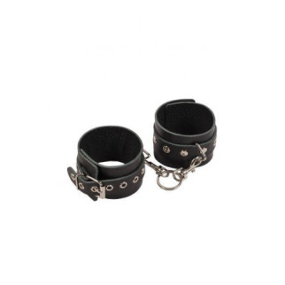 Наручники Leather Restraints Hand Cuffs, Black 18+ - Інтернет-магазин спільних покупок ToGether