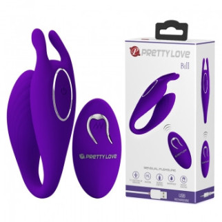 Вібратор - Pretty Love Bill Stimulator Purple 18+ - Інтернет-магазин спільних покупок ToGether