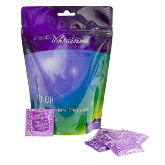 Презервативи - Vibratissimo Color, 50 шт. 18+ - Інтернет-магазин спільних покупок ToGether