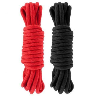 Набір мотузок для бондажу Submission, 5 м, Red&Black 18+ - Інтернет-магазин спільних покупок ToGether
