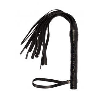 Флогер VIP Leather Flogger, Black 18+ - Інтернет-магазин спільних покупок ToGether