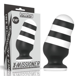 Анальна пробка - X-Missioner Butt Plug 7" 18+ - Інтернет-магазин спільних покупок ToGether