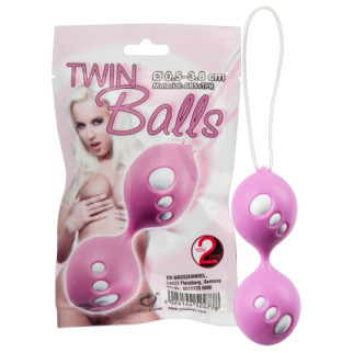 Вагінальні кульки - Twin Balls 18+ - Інтернет-магазин спільних покупок ToGether
