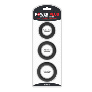 Ерекційні кільця - Power Plus Soft Silicone Snug Ring Black 18+ - Інтернет-магазин спільних покупок ToGether