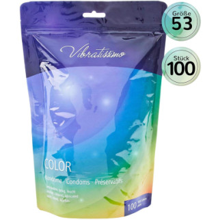 Презервативи Amor Vibratissimo Color, 100 шт 18+ - Інтернет-магазин спільних покупок ToGether