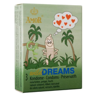 Презервативи - Amor Wild Dreams, 3 шт. 18+ - Інтернет-магазин спільних покупок ToGether