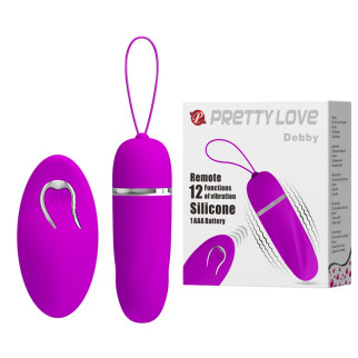 Віброяйце - Pretty Love Debby Vibrating Egg Purple 18+ - Інтернет-магазин спільних покупок ToGether