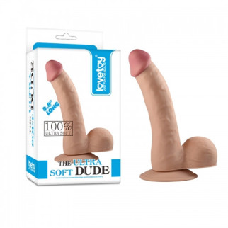 Фалоімітатор - The Ultra Soft Dude 8.8" 18+ - Інтернет-магазин спільних покупок ToGether