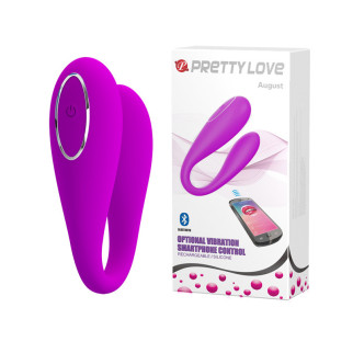 Вібратор - Pretty Love August Stimulator Purple (App) 18+ - Інтернет-магазин спільних покупок ToGether