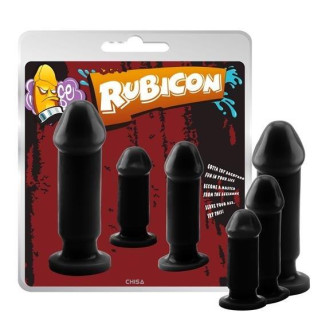 Анальні пробки - Rubicon Evil Dark Kit 18+ - Інтернет-магазин спільних покупок ToGether