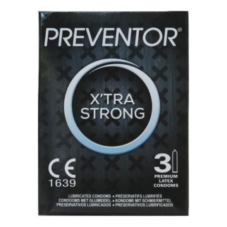 Презервативи - Preventor X'tra Strong, 3 шт. 18+ - Інтернет-магазин спільних покупок ToGether