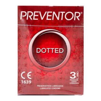 Презервативи - Preventor Dotted, 3 шт. 18+ - Інтернет-магазин спільних покупок ToGether