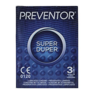 Презервативи - Preventor Super Duper, 3 шт. 18+ - Інтернет-магазин спільних покупок ToGether