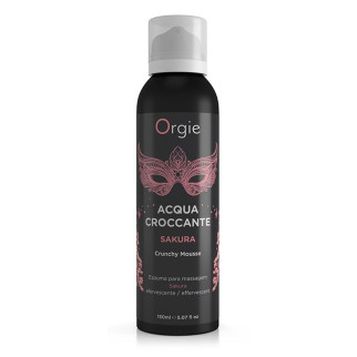 Хрусткий мус для масажу - Orgie Acqua Croccante Sakura, 150 мл 18+ - Інтернет-магазин спільних покупок ToGether