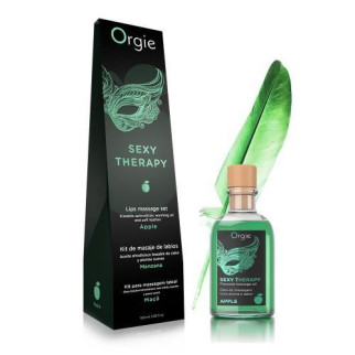 Набір для масажу - Orgie Sexy Therapy Lips Massage Set Apple, 100 мл 18+ - Інтернет-магазин спільних покупок ToGether