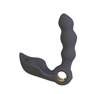Масажер простати Stymulator-Angelo Male Prostate Triple Stimulation (black) 18+ - Інтернет-магазин спільних покупок ToGether