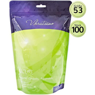 Презервативи Amor Vibratissimo Nature, 100 шт 18+ - Інтернет-магазин спільних покупок ToGether