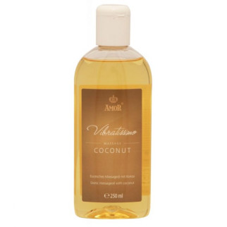 Масажна олійка Amor Vibratissimo Coconut з ароматом кокоса, 250 мл 18+ - Інтернет-магазин спільних покупок ToGether
