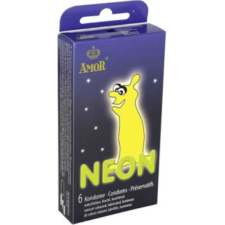 Презервативи Amor Neon, 6 шт 18+ - Інтернет-магазин спільних покупок ToGether