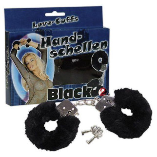 Наручники Love Cuffs black-Kajdanki 18+ - Інтернет-магазин спільних покупок ToGether