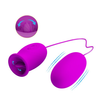 Віброяйце PRETTY LOVE DAISY EGG Purple 18+ - Інтернет-магазин спільних покупок ToGether