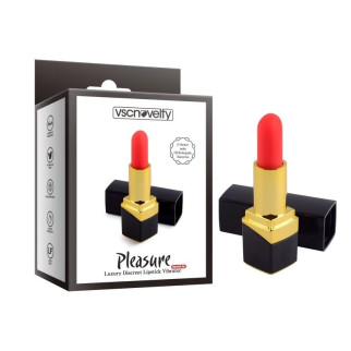 Вібростимулятор у формі губної помади Pleasure Luxury Discreet Lipstick Vibrator 18+ - Інтернет-магазин спільних покупок ToGether