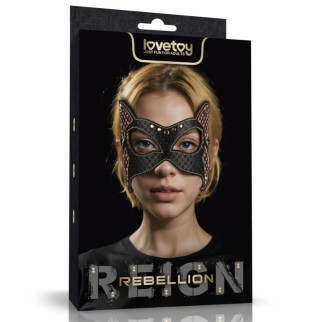 Маска на обличчя з вушками Rebellion Reign Cat Mask 18+ - Інтернет-магазин спільних покупок ToGether