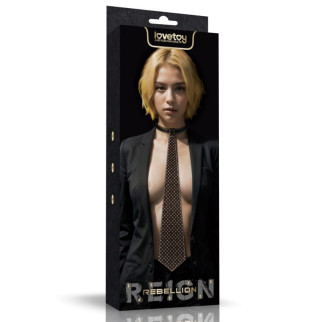 Нашийник із краваткою Rebellion Reign Tie Collar 18+ - Інтернет-магазин спільних покупок ToGether