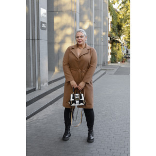 Жіноче кашемірове пальто реглан  Кемел L-XL - Інтернет-магазин спільних покупок ToGether