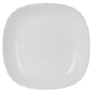 Тарілка супова квадратна Luminarc Lotusia N3622 22 см біла - Інтернет-магазин спільних покупок ToGether