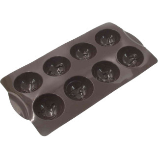 Форма силіконова для випікання кексів Lessner Chef Choco 10244 33х17,5х3 см коричнева - Інтернет-магазин спільних покупок ToGether