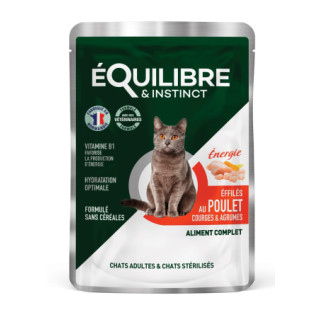 Корм Equilibre & Instinct вологий для стерилізованих котів з куркою у соусі 85 гр - Інтернет-магазин спільних покупок ToGether