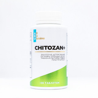 Комплекс для покращення обміну речовин з хітозаном та хромом Chitozan+ ABU, 100 таблеток - Інтернет-магазин спільних покупок ToGether