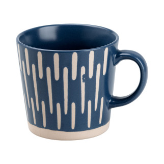 Чашка синя 350 (мл) керамічна для чаю, кави та латте Ø 9.8 (см) - Інтернет-магазин спільних покупок ToGether