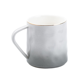 Кружка керамічна 400 (мл) чашка сіра для чаю або кави - Інтернет-магазин спільних покупок ToGether
