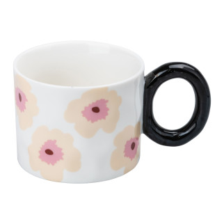 Чашка 400 (мл) керамічна для чаю та кави Ø 7.5 (см) Квітка - Інтернет-магазин спільних покупок ToGether