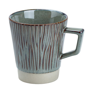 Чашка 300 (мл) керамічний кухоль для чаю кава капучіно латте в стилі ретро Ø 8.5 (см) зелена - Інтернет-магазин спільних покупок ToGether