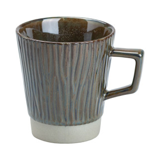 Чашка 300 (мл) керамічна для чаю та кави в стилі ретро Ø 8.5 (см) Графіт - Інтернет-магазин спільних покупок ToGether