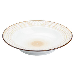 Тарілка для супу Ø 23.5 (см) обідня кругла керамічна - Інтернет-магазин спільних покупок ToGether