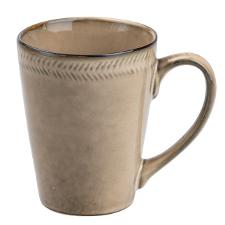 Чашка 300 (мл) керамічна кружка для чаю та кави Ø 9.0 (см) бежева - Інтернет-магазин спільних покупок ToGether