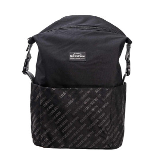Рюкзак міський тканинний Suissewin для ноутбука чорний 27 х 15.5 х 42.5 см - Інтернет-магазин спільних покупок ToGether