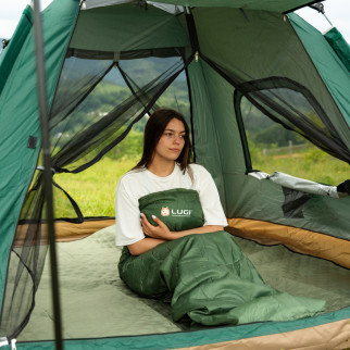 Спальний мішок з каптуром туристичний похідний 220 (см) літній спальник кокон - Інтернет-магазин спільних покупок ToGether