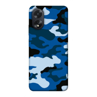 Чохол itsPrint Синій камуфляж 3 для Oppo A38 - Інтернет-магазин спільних покупок ToGether