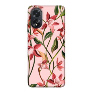 Чохол itsPrint Floral motifs для Oppo A38 - Інтернет-магазин спільних покупок ToGether