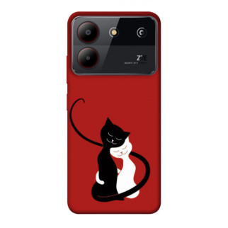 Чохол itsPrint Закохані коти для ZTE Blade A54 4G - Інтернет-магазин спільних покупок ToGether