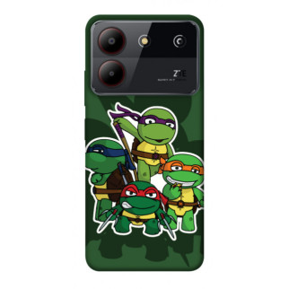 Чохол itsPrint Green turtles для ZTE Blade A54 4G - Інтернет-магазин спільних покупок ToGether