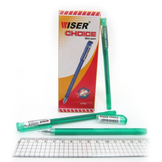 Ручка гел. Wiser "Choice" 0,6мм зелен, ціна за 12 шт. // - Інтернет-магазин спільних покупок ToGether